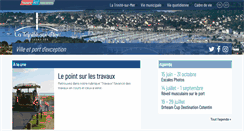 Desktop Screenshot of la-trinite-sur-mer.fr